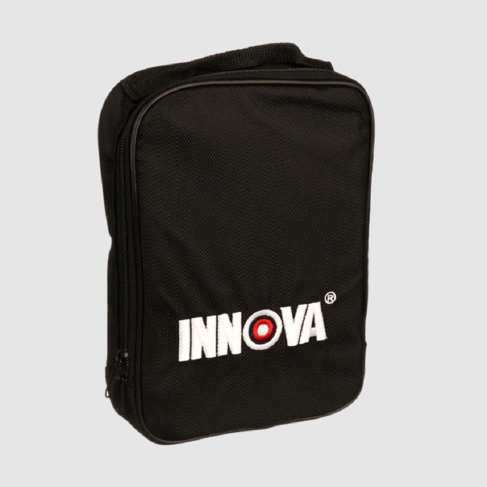 Innova adapter set and black pouch showing organized kit and fast access
