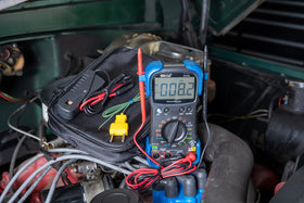 Innova 3340 next to ruler showing compact size and workshop portability