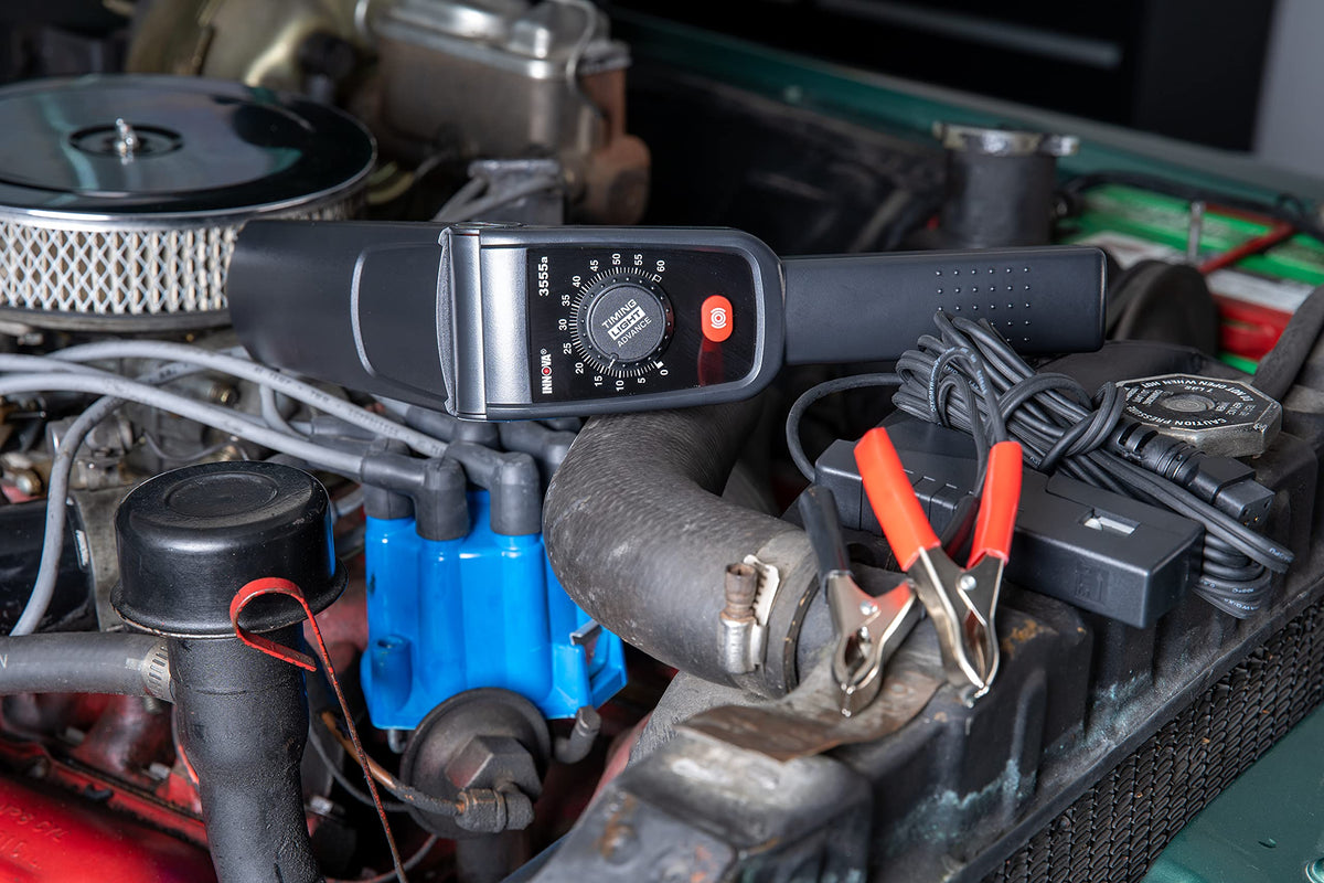 Innova 3555 in a garage setting showing quick professional use