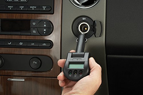 Innova 3721 color-coded LEDs indicating battery status for instant recognition