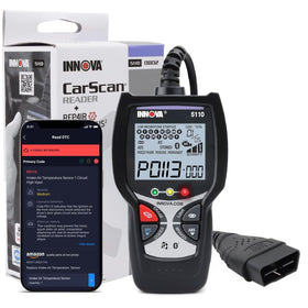 Innova 5110 front display showing ready status and ease of use