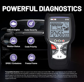 Innova 5110 retail packaging box showing included components for convenience
