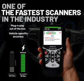 Innova 5310 paired with RepairSolutions2 app showing live data for accurate troubleshooting
