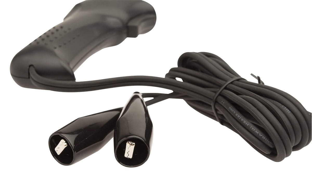 INNOVA remote starter switch insulated clip boots close-up reducing accidental shock risk