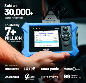 Innova SD35 oil reset screen demonstrating straightforward service resets