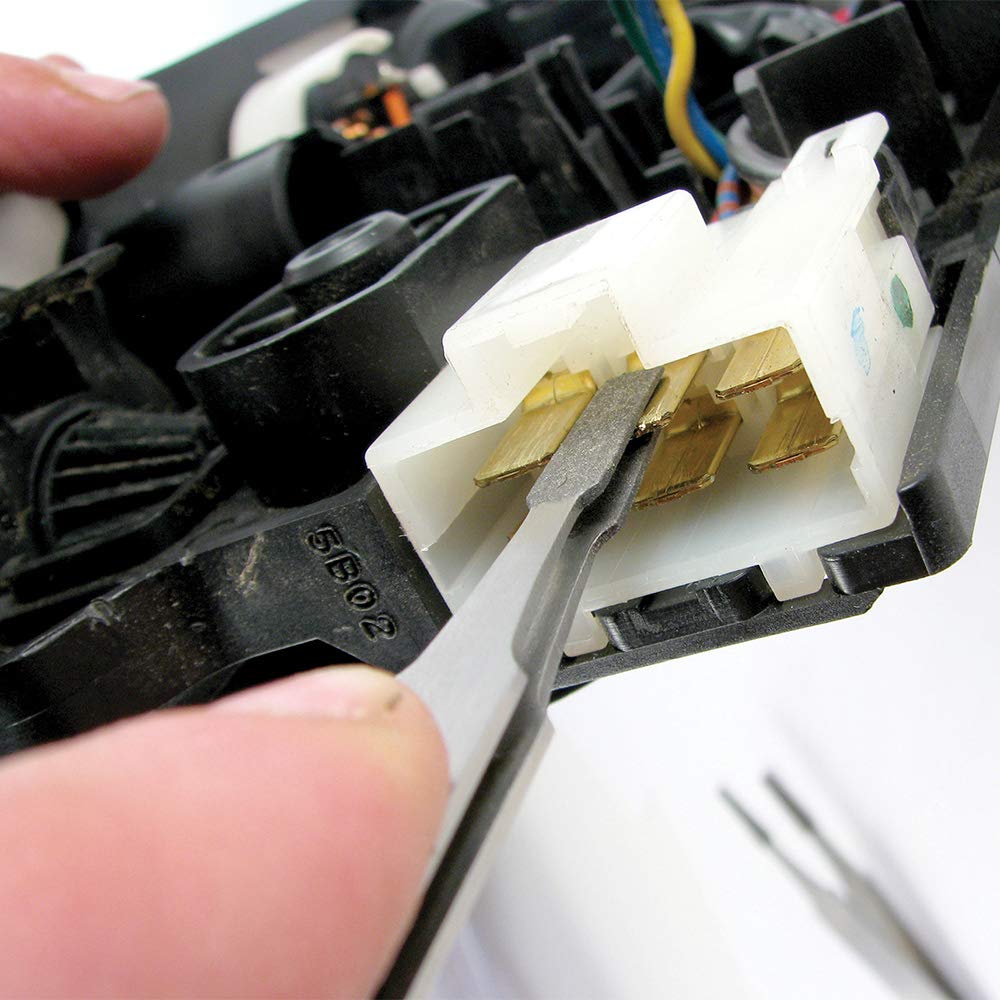 Innovative Products of America tool engaging a female socket to restore reliable contact