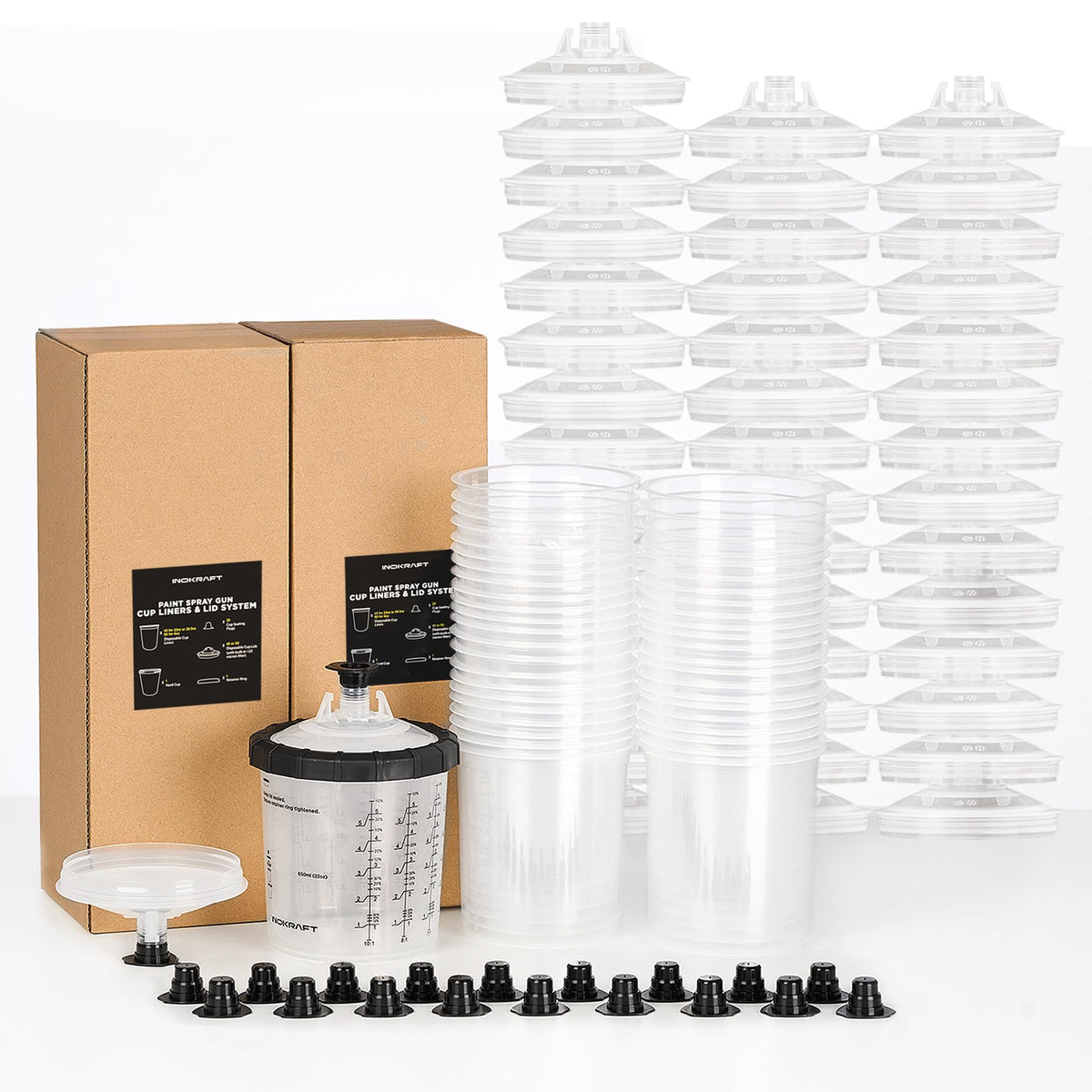 InoKraft front packaging showing full 22oz kit and included parts benefit quick setup