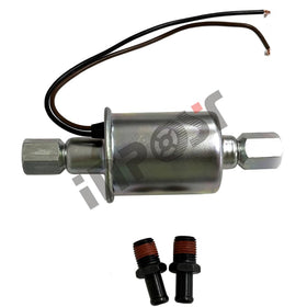INPOST E8090 close-up of 3/8 inch inlet outlet connectors for leak-free seal