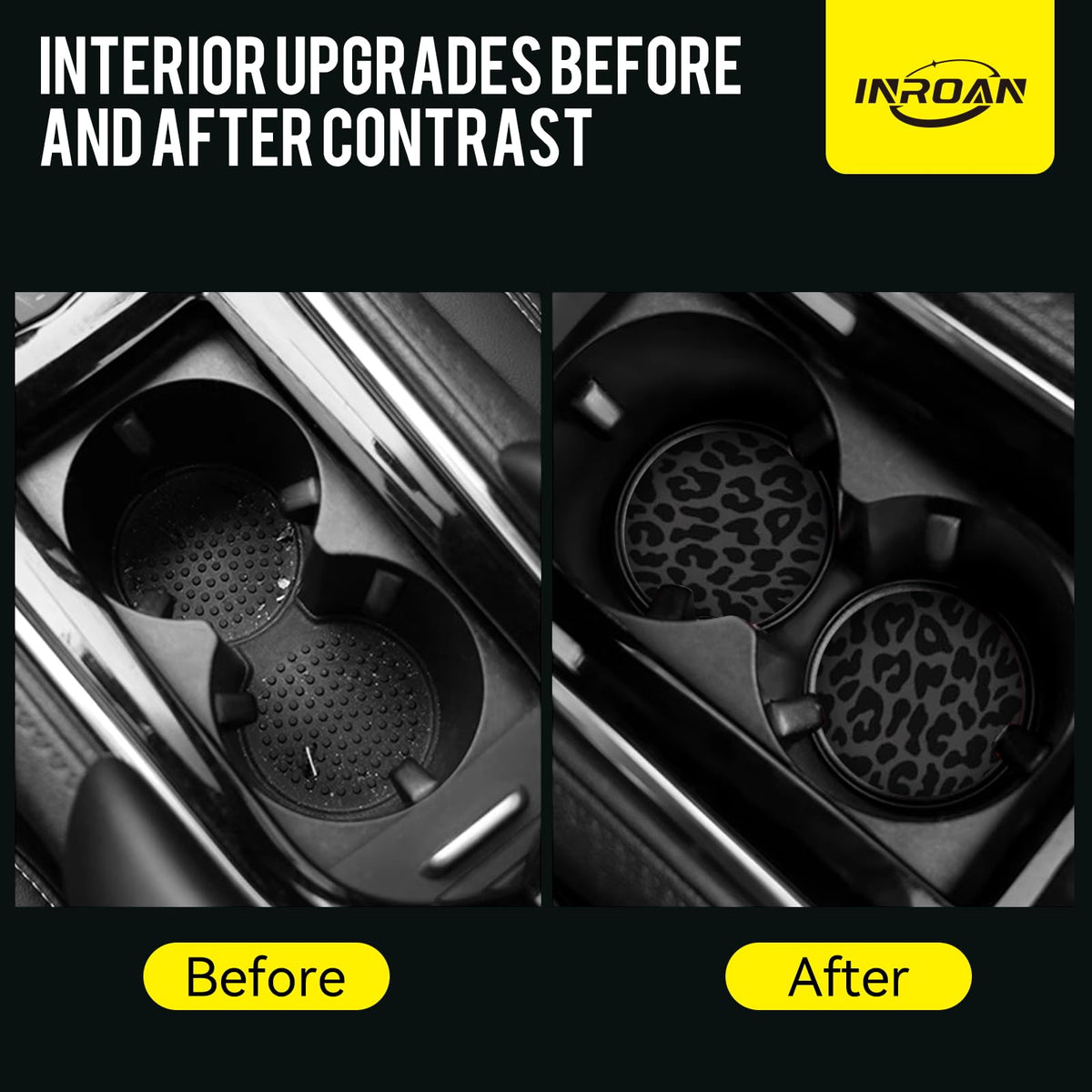 INROAN side profile of cover hugging wheel demonstrating secure fit benefit