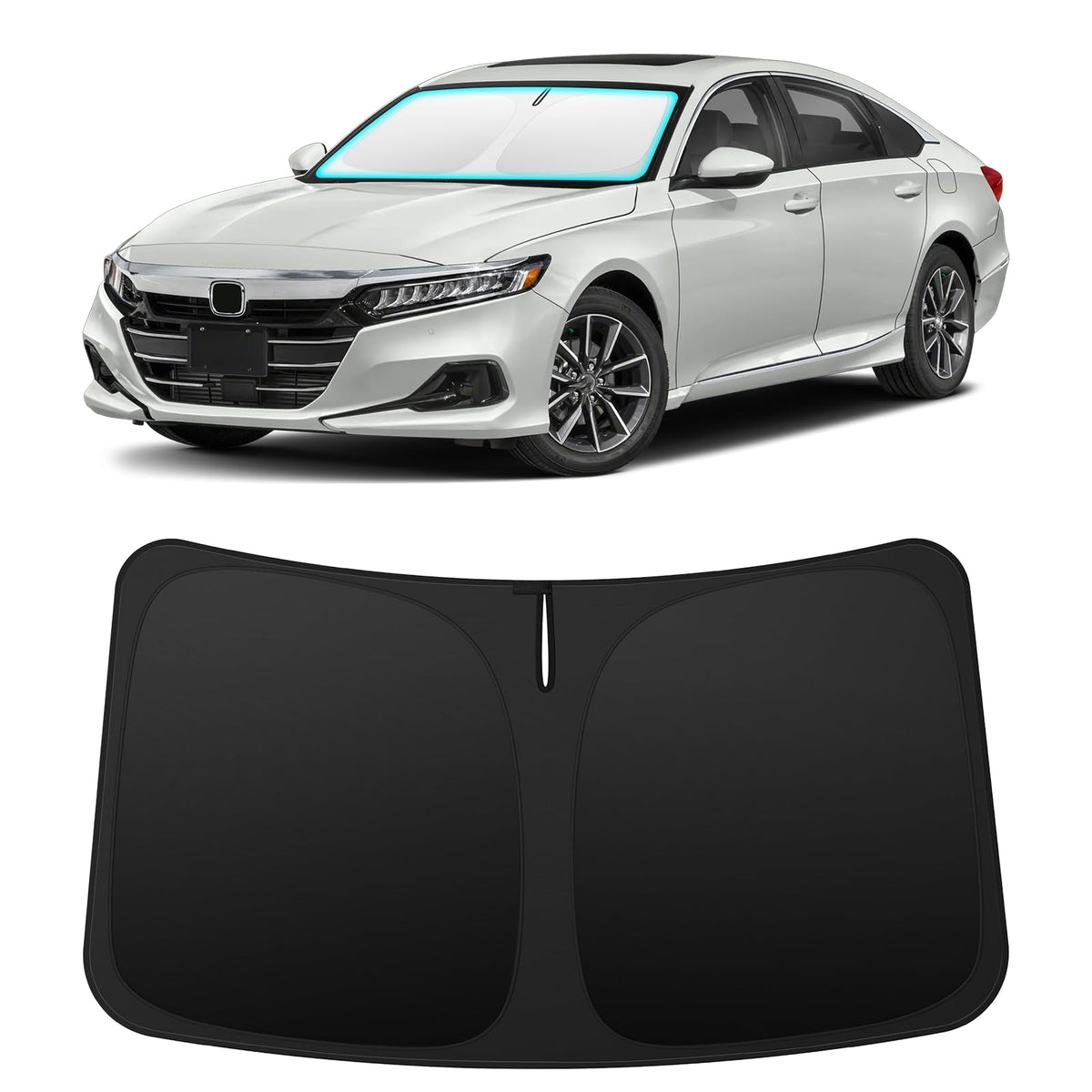 INSAUTO front packaging view showing precise Accord fit and protection