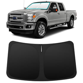 INSAUTO front full-coverage shade fitting windshield for maximum heat reduction