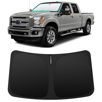 INSAUTO front full-coverage shade fitting windshield for maximum heat reduction