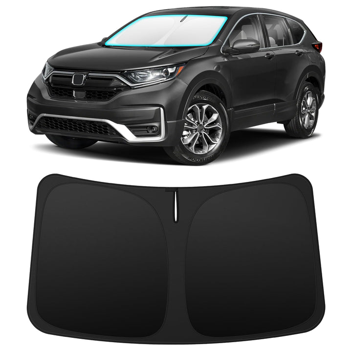 INSAUTO front view packaging showing custom CR-V fit and quick unpack benefit