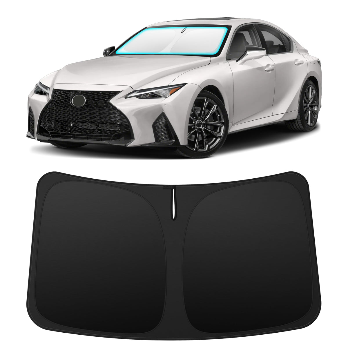 INSAUTO front packaging showing exact Lexus IS fit and convenience