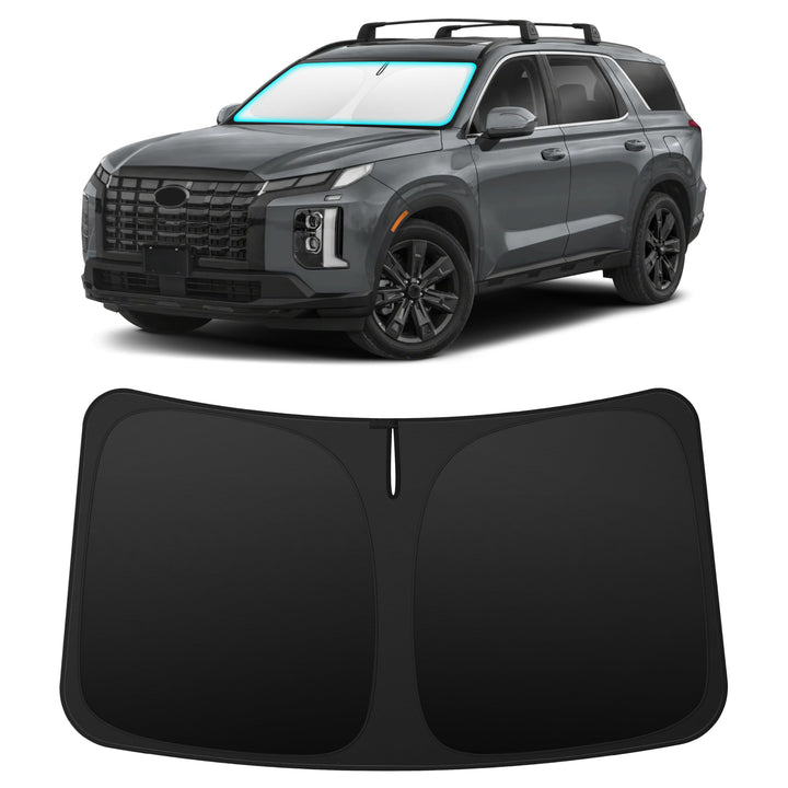 INSAUTO front packaging view showing exact Palisade fit and easy setup benefit