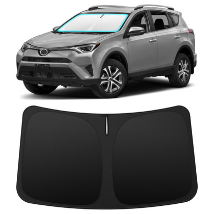 INSAUTO front packaging view showing tailored RAV4 fit and full coverage benefit