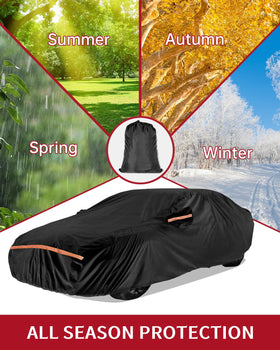 INSAUTO storage bag with folded cover for neat compact storage benefit