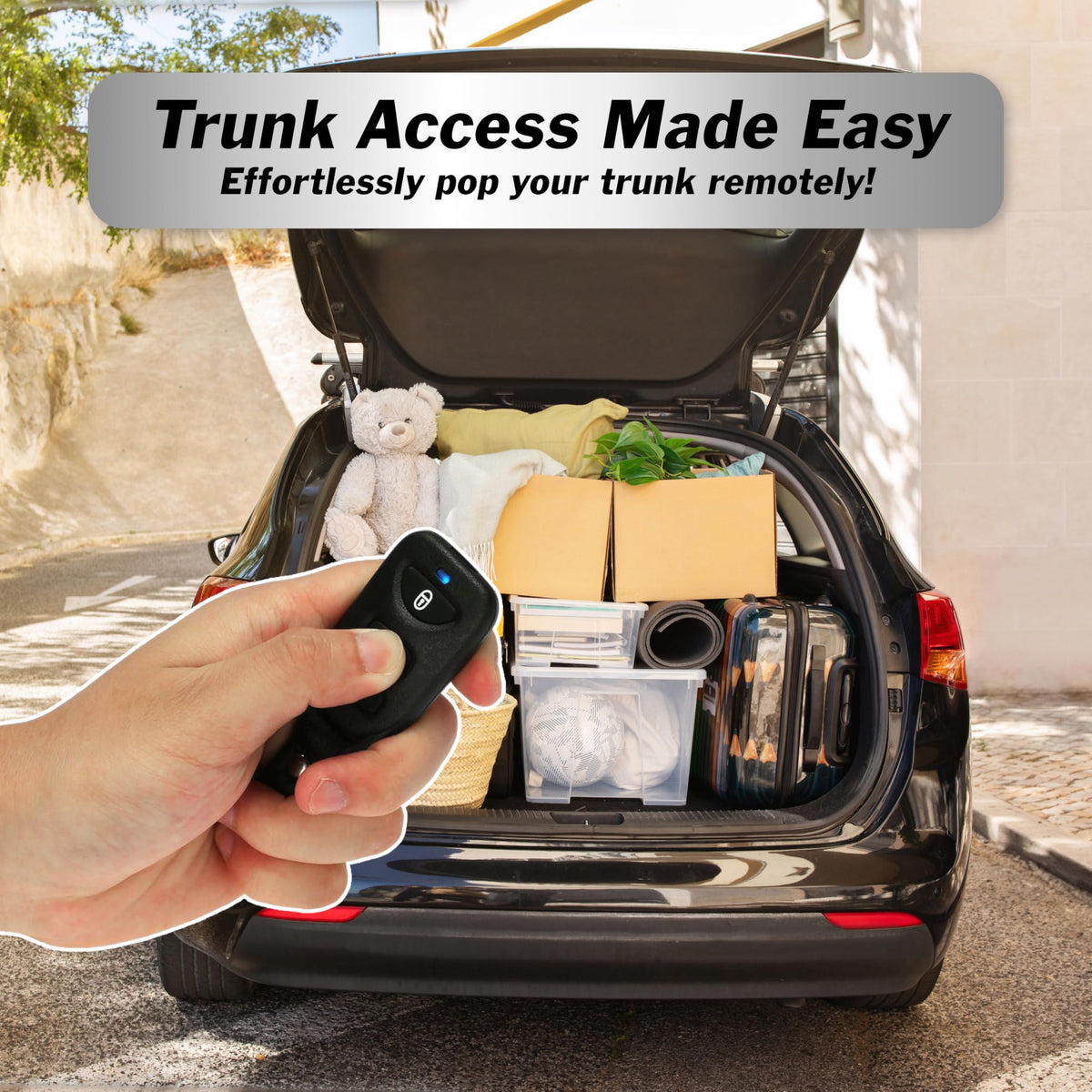 InstallGear installed actuator inside car door demonstrating secure fit