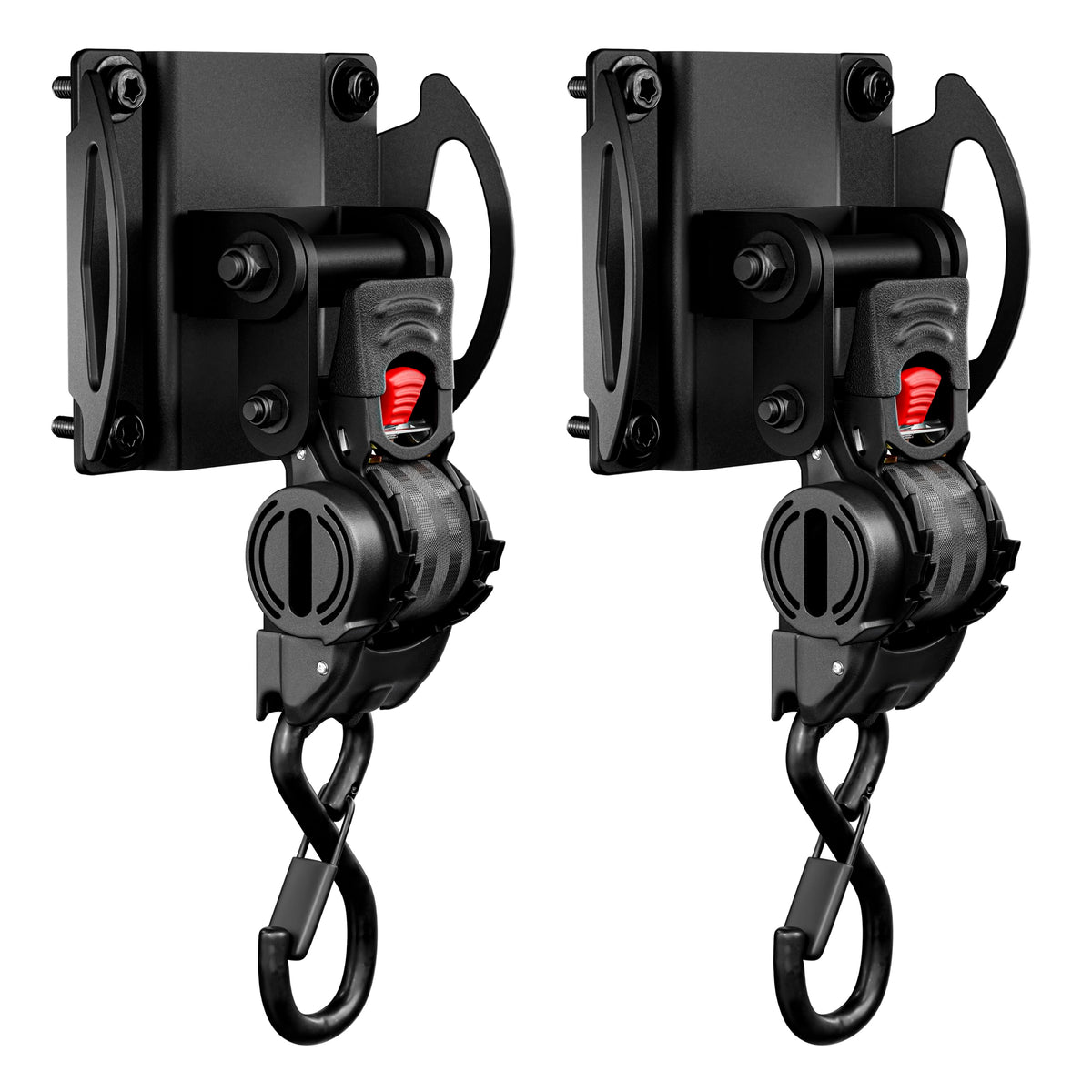 Integral front mount plate attached to Boxlink shows solid anchoring benefit