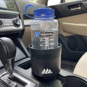 Integral Hydro Expander in commute setting keeps drinks upright