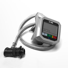 InterDynamics digital display close-up showing guided commands for diagnostic clarity