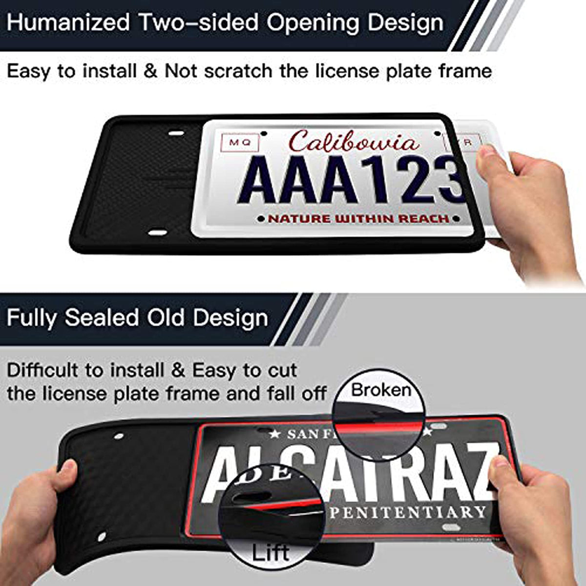 Intermerge on car in driveway highlighting weather-proof protection and polished look