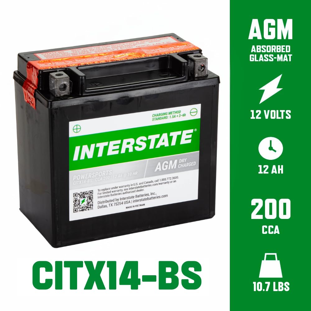 Interstate Batteries acid pack and manual displayed for easy installation benefit