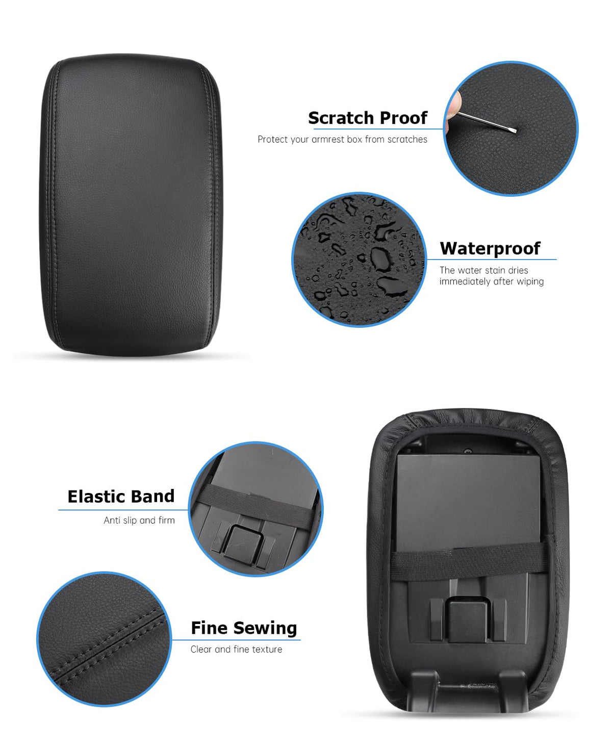 INTGET side view showing lid curvature fit, prevents wrinkles and preserves function
