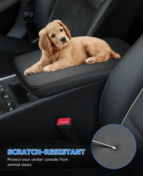 INTGET armrest cover installed in Impala showing improved interior look
