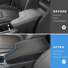 INTGET installed armrest top view offering improved comfort and protection
