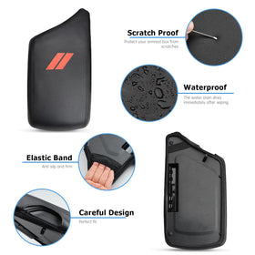 INTGET armrest with dog resting paw showing pet-friendly grip and protection