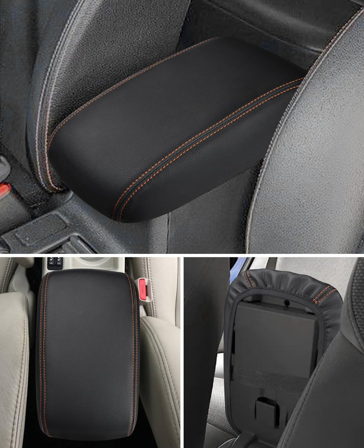 INTGET side profile showing curved fit that prevents wrinkles and preserves OEM shape