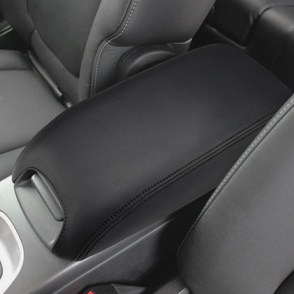 INTGET front view of console cover showing precise fit and neat finish