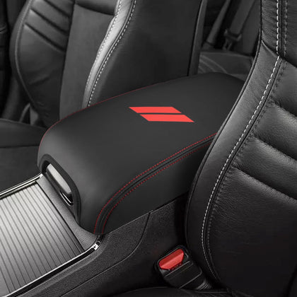 INTGET front view of center console cover showing perfect fit and protection