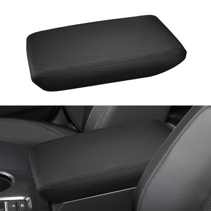 INTGET center console cover front view showing sleek protection and OEM look