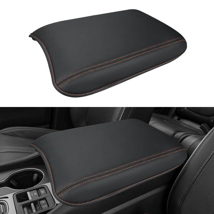 INTGET center console cover front view showing precise fit and clean finish