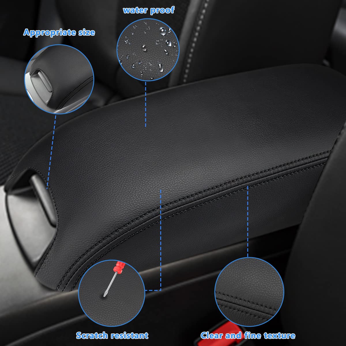 INTGET installed cover in Dodge Journey showing protection and style