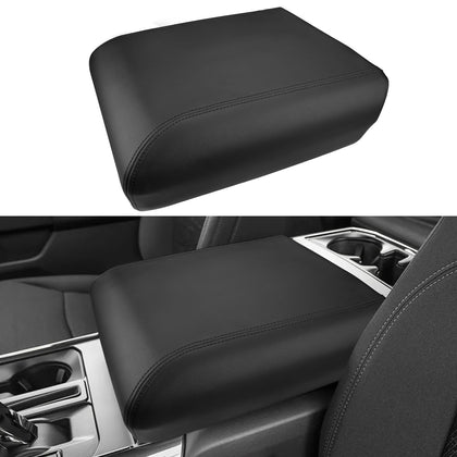 INTGET front view of center console cover showing sleek fit and protection
