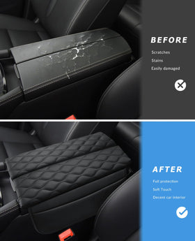 INTGET close-up leather texture highlighting soft padding and durable surface protection