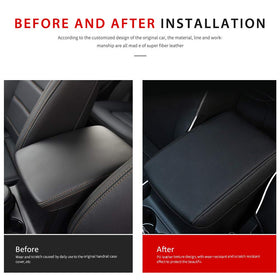 INTGET close-up of leather texture highlighting durable, easy-clean finish