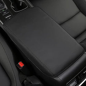 INTGET front view of armrest cover showing precise fit and protection