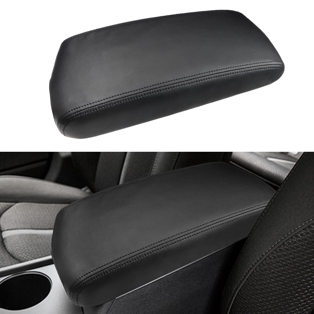 INTGET front view of console cover showing precise fit and improved protection