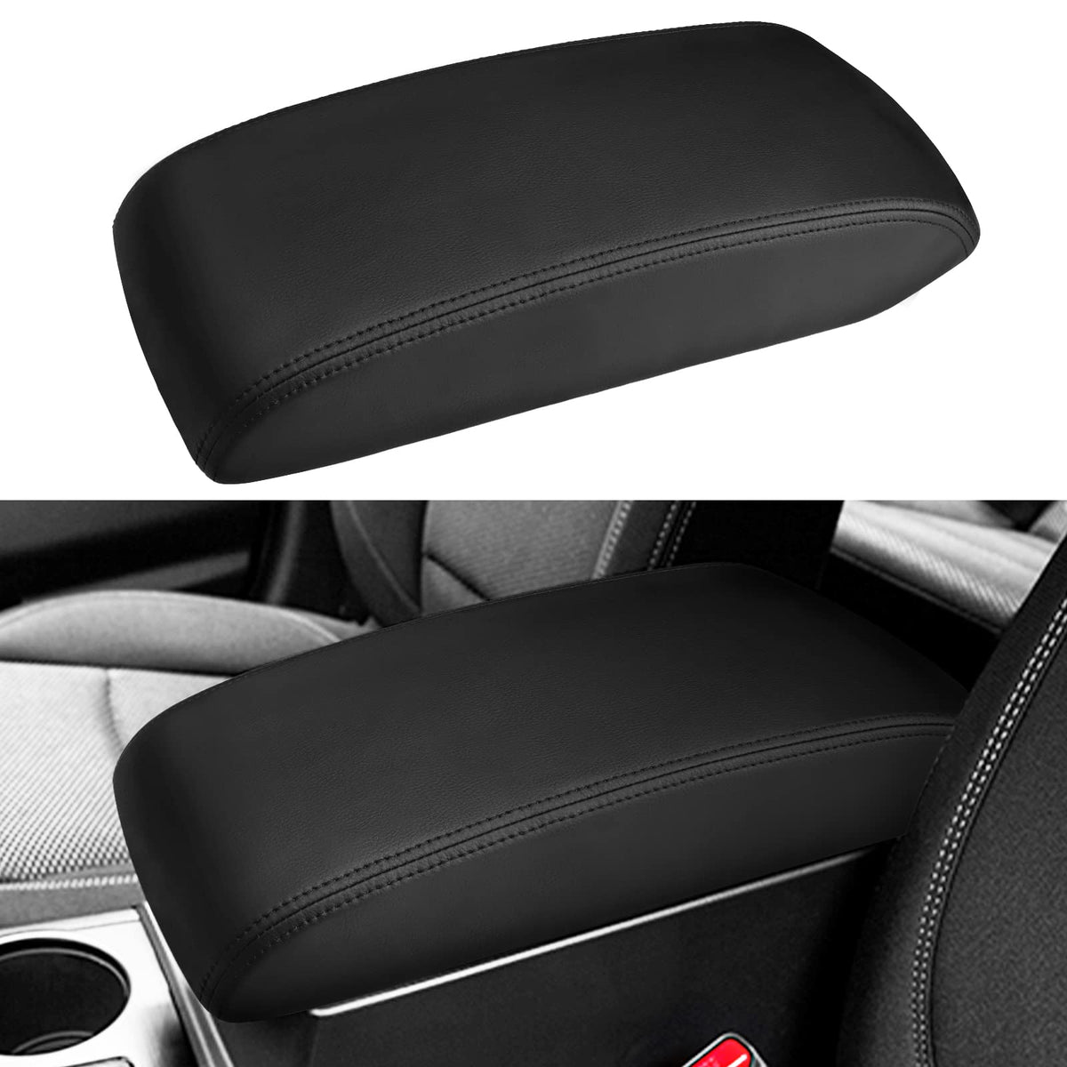INTGET front view of console cover showing clean fit and protection