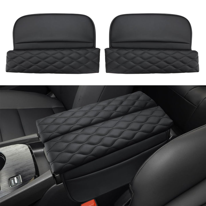 INTGET front view on Nissan Rogue console showing clean protector and improved cabin look