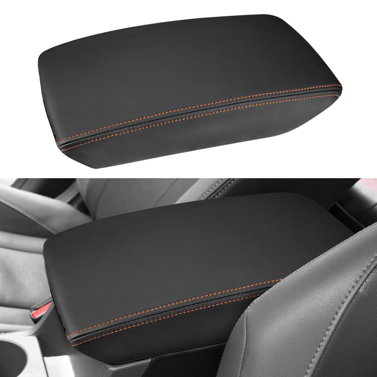 INTGET front view of console cover shows precise fit and protection