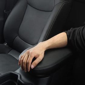 INTGET installed in RAV4 interior demonstrating restored armrest appearance