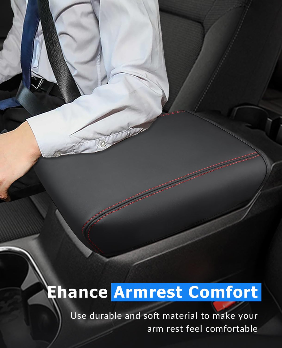 INTGET in-car lifestyle with driver resting arm for added comfort