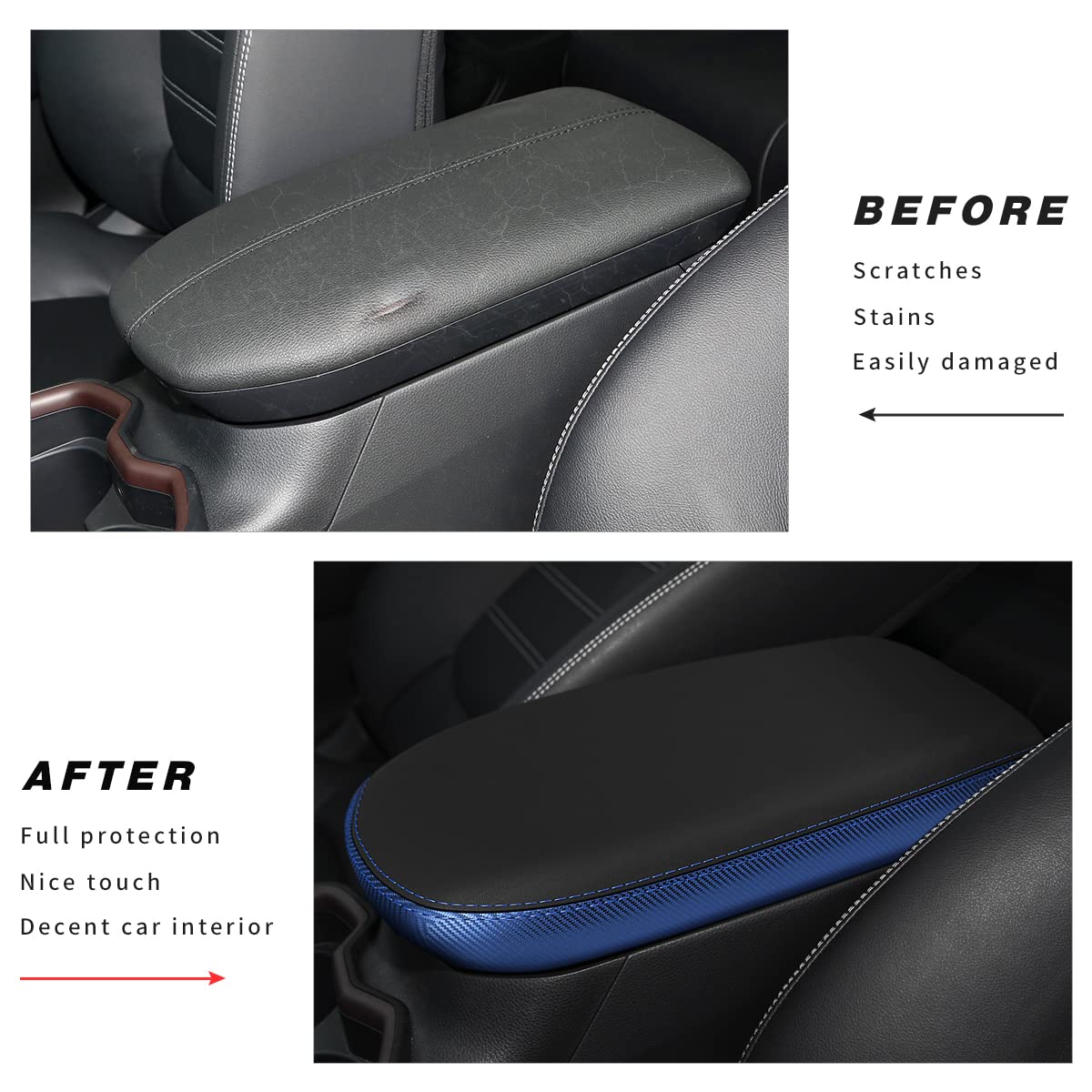 INTGET installation demo on RAV4 console showing easy stretch-and-hook fit