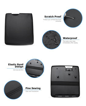 INTGET leather texture macro showing durable, comfortable surface