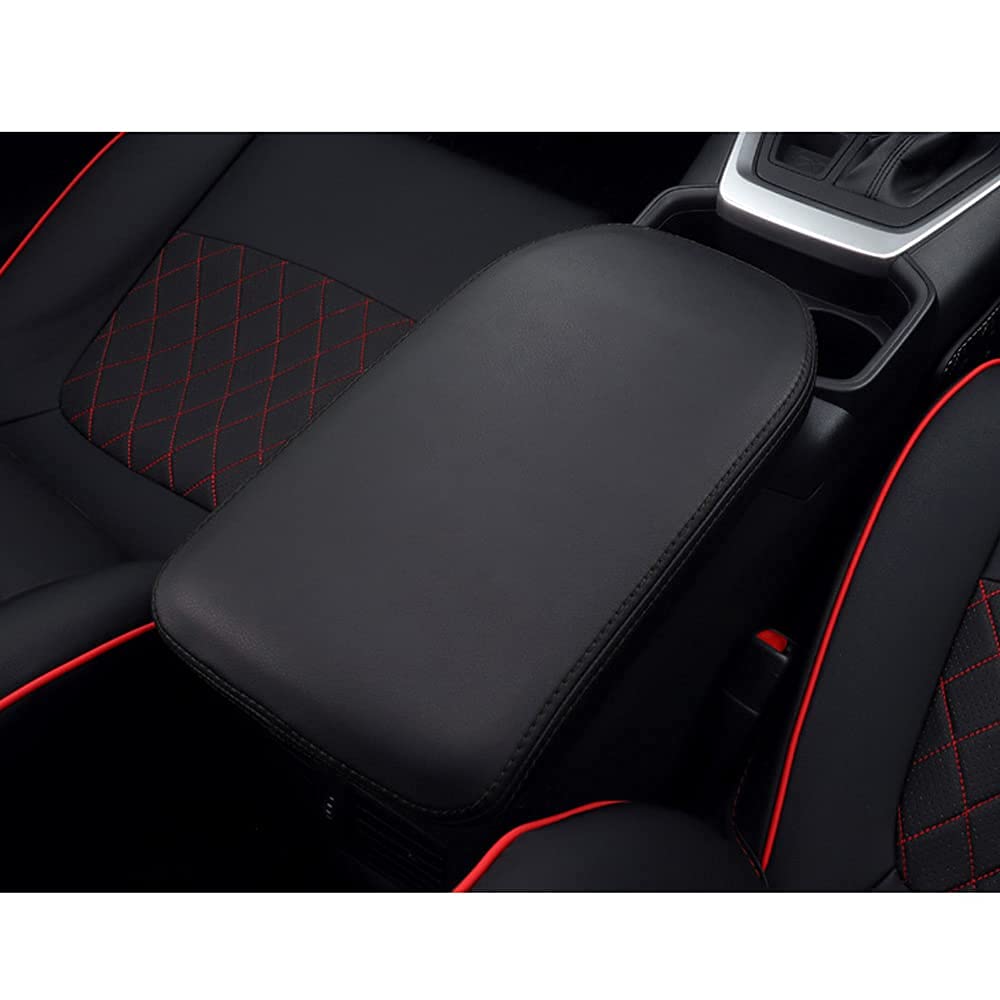 INTGET lifestyle shot of RAV4 cabin with cover adding polished interior touch